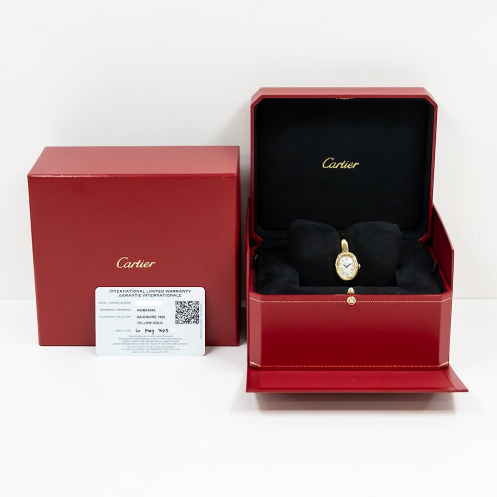 Cartier Baignoire Ladies 18k Yellow Gold WGBA0045 Watch - Picture 8 of 9
